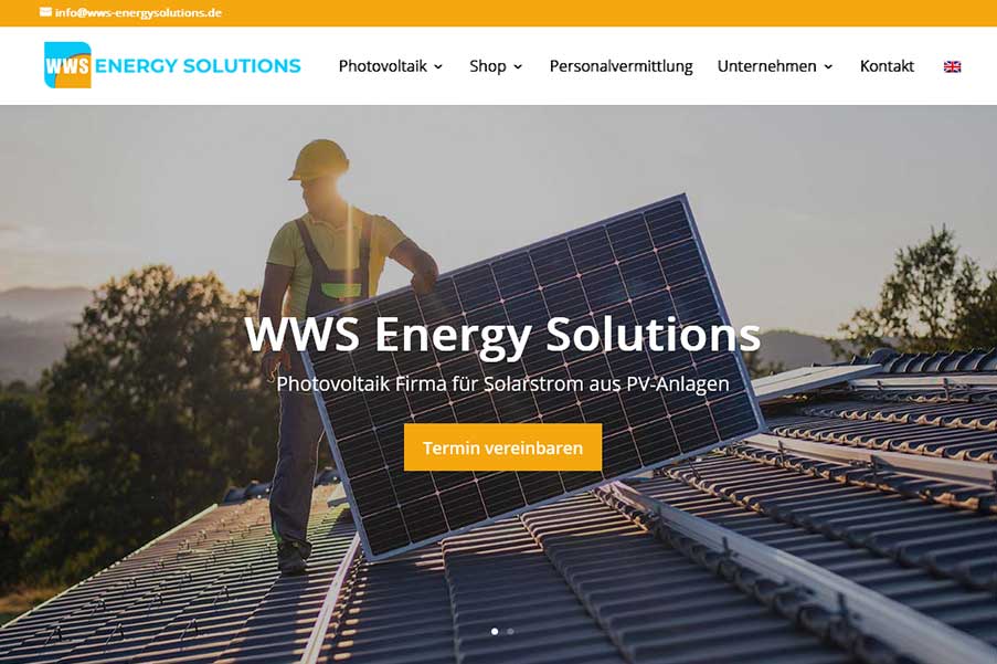 WWS Energy Solutions Photovoltaik Anbieter und Partner von Reinigungsfirma Ullrich aus Schönaich