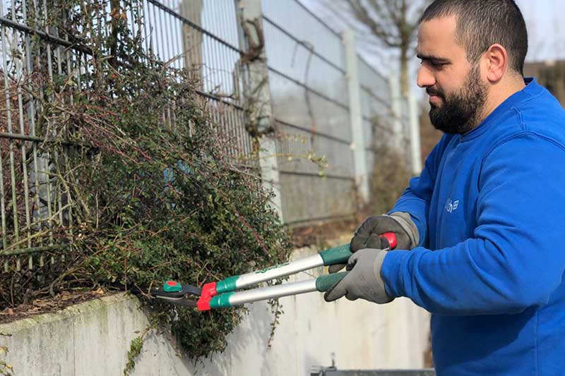 Gartenpflege in Leinfelden-Echterdingen vom Profi mit der Reinigungsfirma Ullrich Services