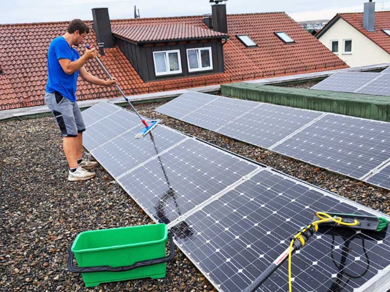 Professionelle Solarreinigung für effizienten Strom aus PV-Anlagen von Reinigungsfirma Ullrich Services Professionelle Solarreinigung für effizienten Strom aus PV-Anlagen von Reinigungsfirma Ullrich Services