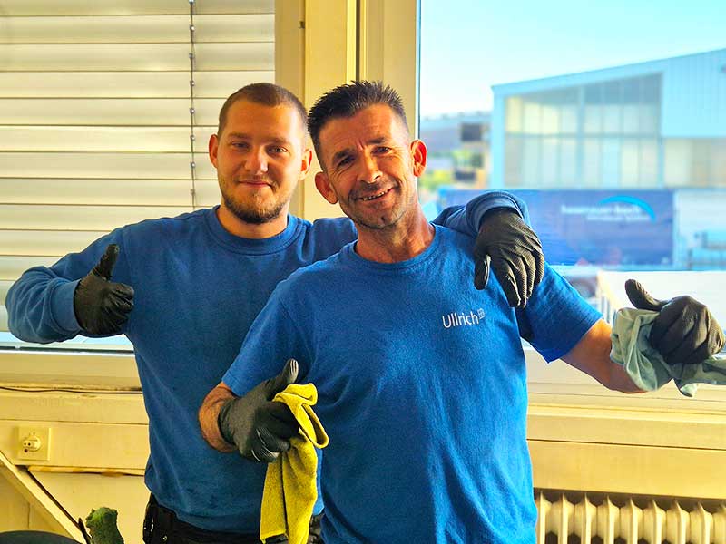 Reinigungsprofis von Ullrich Services in Leinfelden-Echterdingen