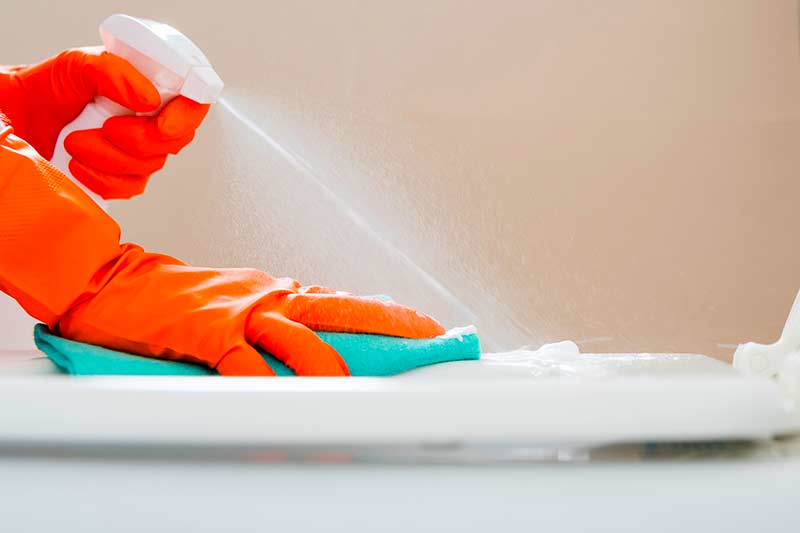 Sanitär Unterhaltsreinigung von Gebäudereinigungsfirma Ullrich in Rutesheim